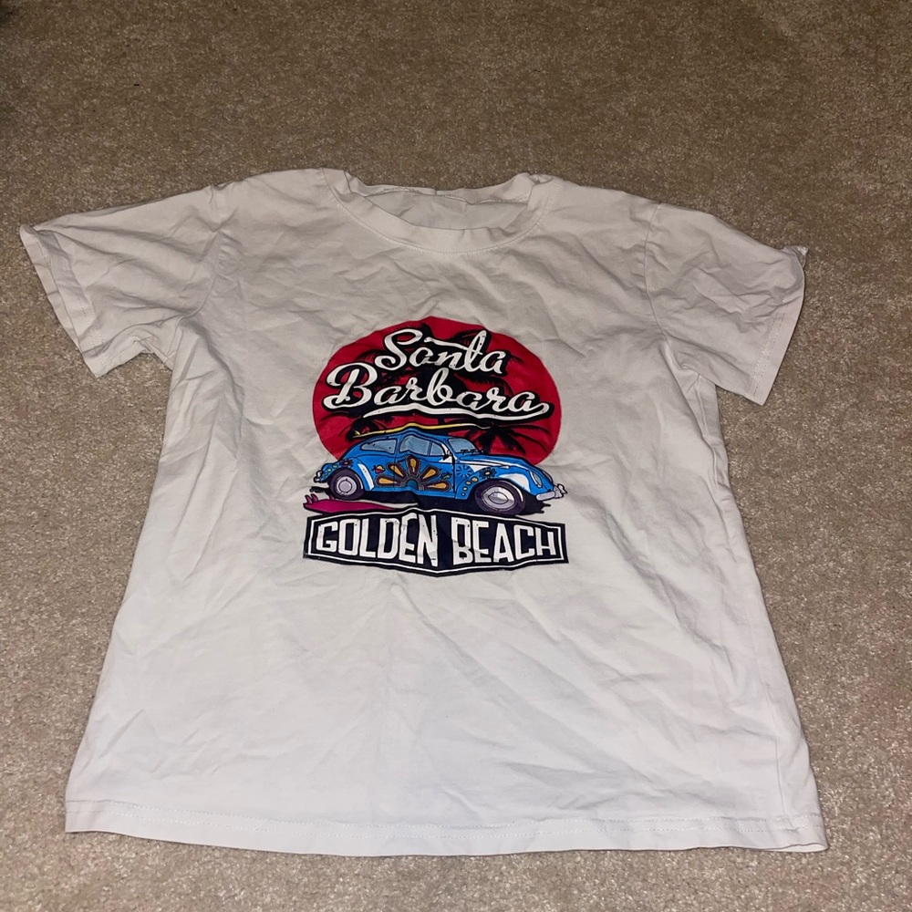 Santa Barbara white tee!